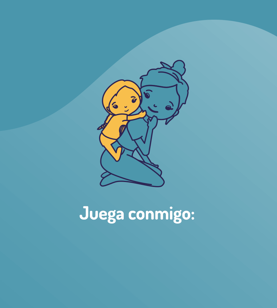 image of child on mother's back